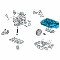 OEM 2015 Acura MDX Manifold, In. Diagram - 17160-R9P-A00