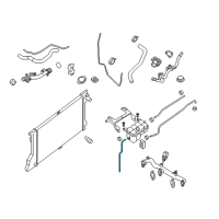 OEM Nissan NV2500 Hose-Reserve Tank Diagram - 21744-1PA0A