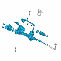 OEM 2020 Acura RDX G/Box Assembly, Eps Diagram - 53623-TJB-A20