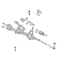 OEM 2020 Acura TLX Bolt Diagram - 90108-T2A-A01