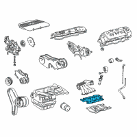 OEM 1997 Toyota Camry Intake Manifold Diagram - 17101-20010