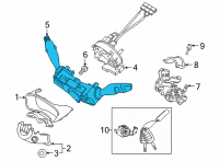 OEM 2022 Hyundai Palisade Switch Assembly-Multifunction Diagram - 93406-S1560