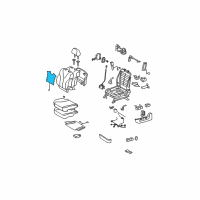 OEM 2012 Toyota Venza Seat Back Heater Diagram - 87530-0T011