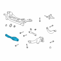 OEM Ford Focus Rear Arm Diagram - 7S4Z-5500-A