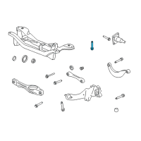 OEM Ford Focus Suspension Crossmember Mount Bolt Diagram - -W716278-S442