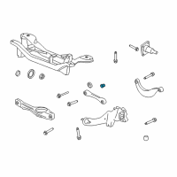 OEM Ford Focus Lower Control Arm Nut Diagram - -W703217-S440