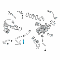 OEM 2021 Honda Accord Gasket, Turbocharger Pipe Diagram - 19524-6B2-A01