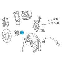 OEM Dodge Neon Wheel Bearing Diagram - 5272448AA