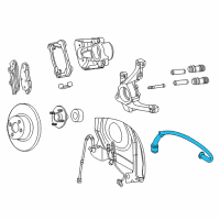 OEM Chrysler Line-Brake Diagram - 4860068AE