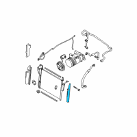 OEM 2012 Nissan Armada Seal Rubber Diagram - 92185-9FD0A