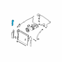 OEM Infiniti QX56 Seal Rubber Diagram - 92181-9GA0A