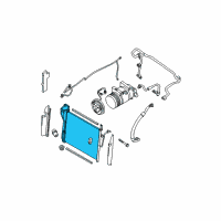 OEM 2004 Nissan Titan Tube Assy-Dryer & Tank Diagram - 53542-ZQ00A