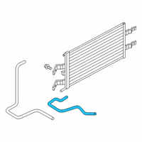 OEM Infiniti Hose-Oil Cooler, Auto Transmission Diagram - 21632-5NA0A