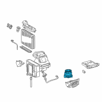 OEM Scion Blower Motor Diagram - 8710352090