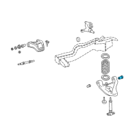 OEM 1991 GMC Syclone Bushing, Front Lower Control Arm Diagram - 15980178