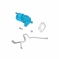 OEM Dodge Journey Engine Starter Diagram - 4608800AE