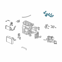 OEM Honda Sub-Wire Harness, Air Conditioner Diagram - 80650-S6D-G40