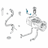 OEM Ford Transit Connect Fuel Gauge Sending Unit Diagram - DV6Z-9A299-C