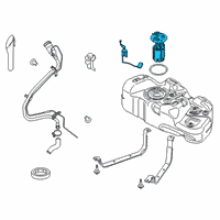 OEM 2018 Ford Transit Connect Fuel Pump Diagram - DV6Z-9H307-R