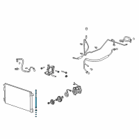 OEM Buick Enclave Desiccant Kit, A/C Refrigerant Diagram - 15951315