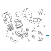 OEM 2007 Chevrolet HHR Heater Control Diagram - 22734071