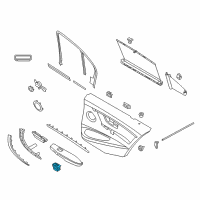 OEM BMW 330e Switch, Power Window, Rear, Oyster Diagram - 61-31-9-361-937