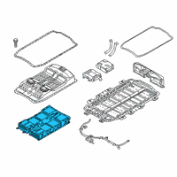OEM 2017 Kia Soul EV Pack Assembly-Battery Diagram - 37510E4200