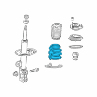 OEM 2020 Toyota Corolla Spring Diagram - 48131-02Y30