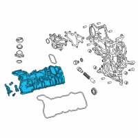 OEM 2018 Lexus LC500 Cover Sub-Assembly, CYLI Diagram - 11201-38092