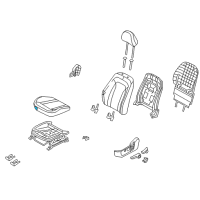 OEM 2011 Kia Optima Pad Assembly-Front Seat Cushion Diagram - 881502T011