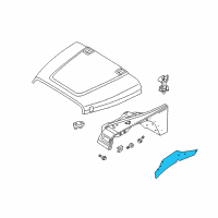 OEM 2006 Jeep Wrangler Shield-Splash Diagram - 55174658AD