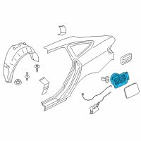 OEM 2017 BMW 340i GT xDrive Cover Pot Diagram - 51-17-7-278-394