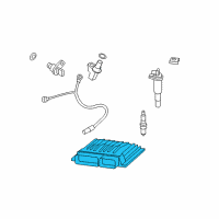 OEM 2013 BMW X6 Basic Cotrol Unit Dme Diagram - 12-14-8-664-451