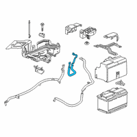 OEM Cadillac Positive Cable Diagram - 84524528