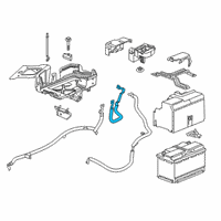 OEM 2019 Cadillac XT4 Positive Cable Diagram - 84524528