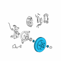 OEM 2006 Ford F-150 Front Hub Diagram - 5U2Z-1V102-E