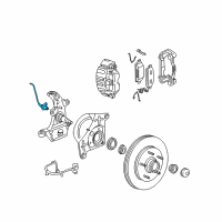 OEM 2005 Ford F-150 Speed Sensor Diagram - 7L3Z-2C204-A