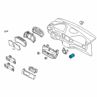 OEM 2017 Hyundai Ioniq SWTICH Assembly-Button Start Diagram - 95430-G2500-WMP