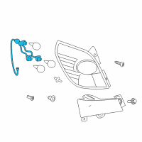 OEM Chevrolet Captiva Sport Lamp Kit-Tail Diagram - 20834742