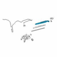 OEM 2010 Chevrolet Equinox Rear Arm Diagram - 84059856