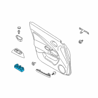 OEM 2013 Nissan Sentra Switch Assy-Power Window, Assist Diagram - 25411-1KL5A