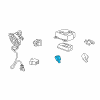 OEM Buick Side Sensor Diagram - 13578677