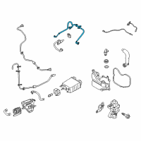 OEM 2014 Ford C-Max Hose Assembly Diagram - FV6Z-9D683-A