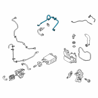 OEM 2013 Ford C-Max Hose Assembly Diagram - FV6Z-9D683-A