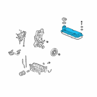 OEM Honda Fit Cover, Cylinder Head Diagram - 12310-PWC-000