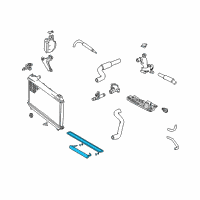 OEM 2003 Toyota Sienna Cooler Kit, Oil Diagram - 04169-08020