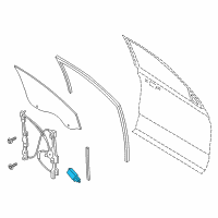 OEM Lincoln Navigator Window Motor Diagram - JL1Z-9923395-A