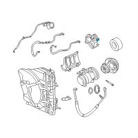 OEM Chrysler LeBaron Valve-High Pressure Relief Diagram - 4720848