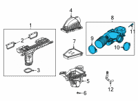 OEM 2021 Jeep Grand Cherokee L CLEAN AIR Diagram - 68445357AB