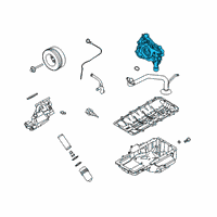 OEM 2020 Ford Mustang Oil Pump Diagram - KR3Z-6600-A